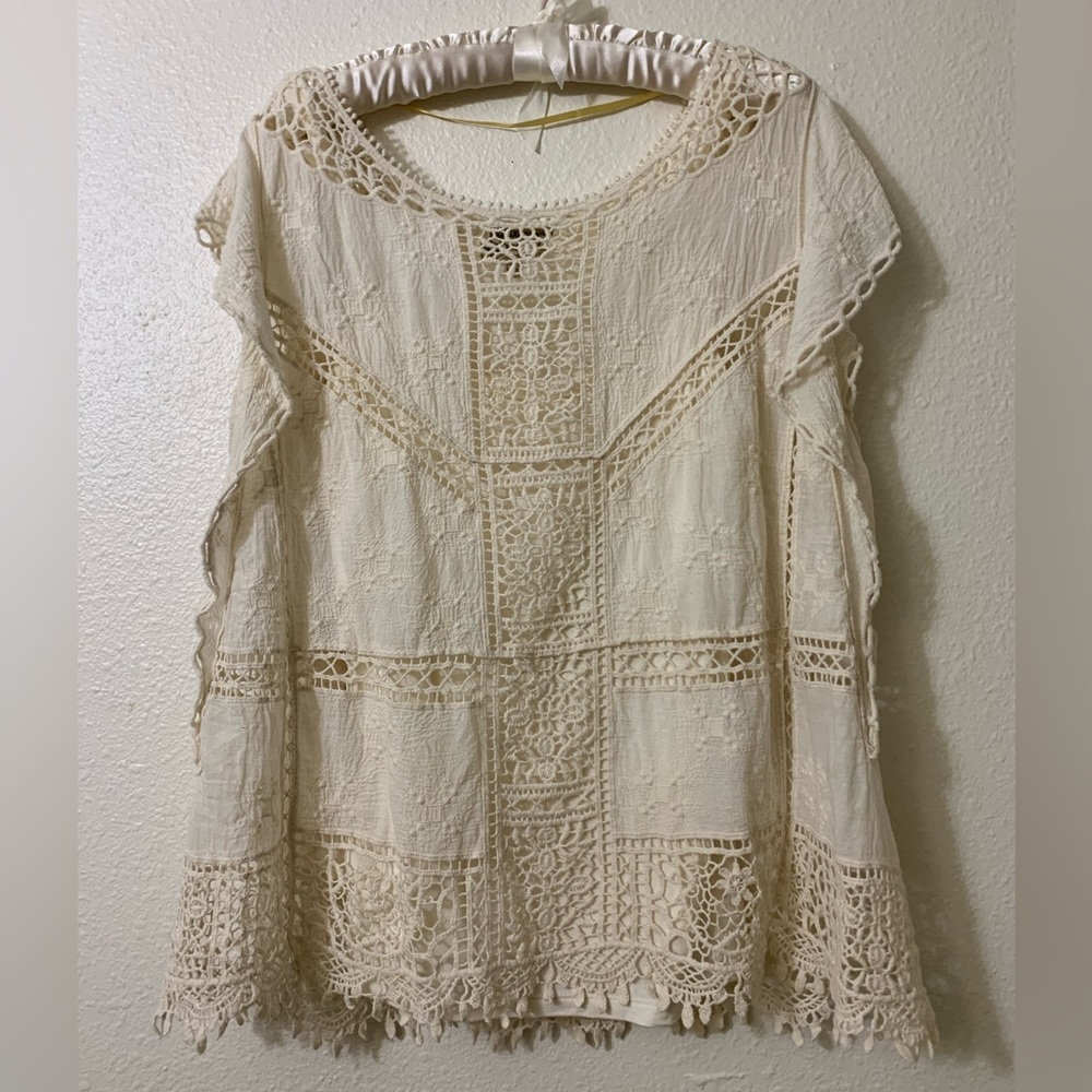 Democracy lace blouse